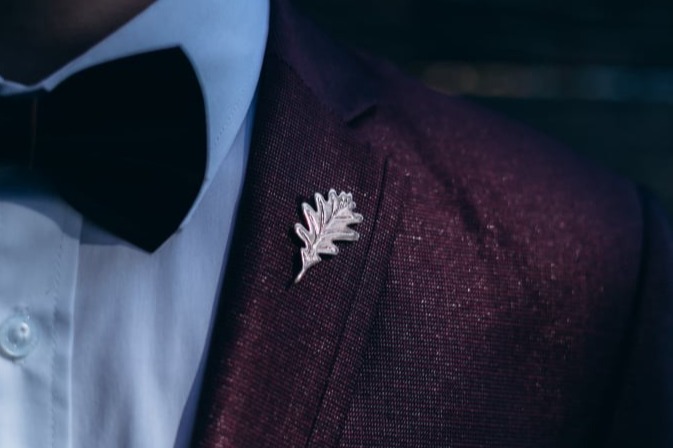 Botom de folha de carvalho